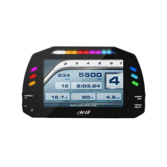 AIM MXS 1.3 Dash Data Logger - FastLap Supply