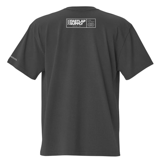 FastLap Supply Checkers or Wreckers - oversized faded t-shirt - FastLap Supply