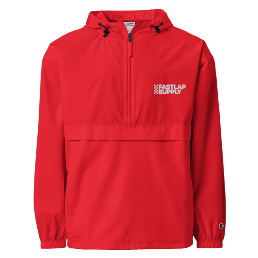 FastLap Supply - Embroidered Champion Packable Jacket - FastLap Supply