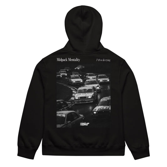 FastLap Supply Midpack in the Rain - Heavyweight Hoodie - FastLap Supply