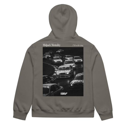 FastLap Supply Midpack in the Rain - Heavyweight Hoodie - FastLap Supply