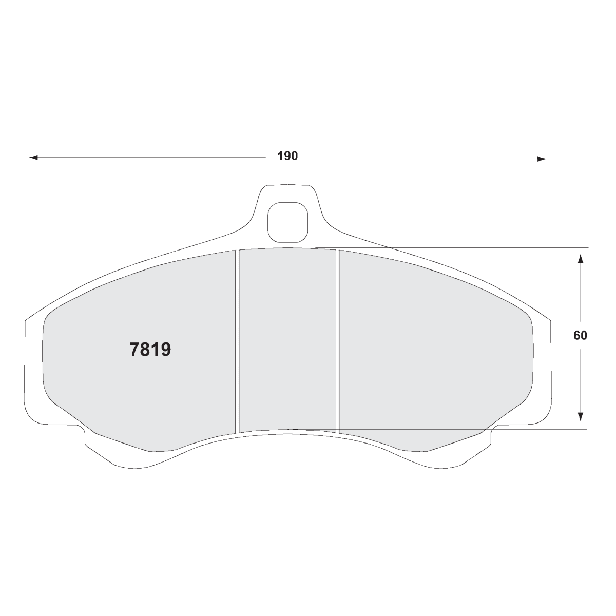 PFC Porsche 996/997 GT2 GT3 Turbo Front Brake Pads - 331 Compound - 7819.331.17.44 - FastLap Supply