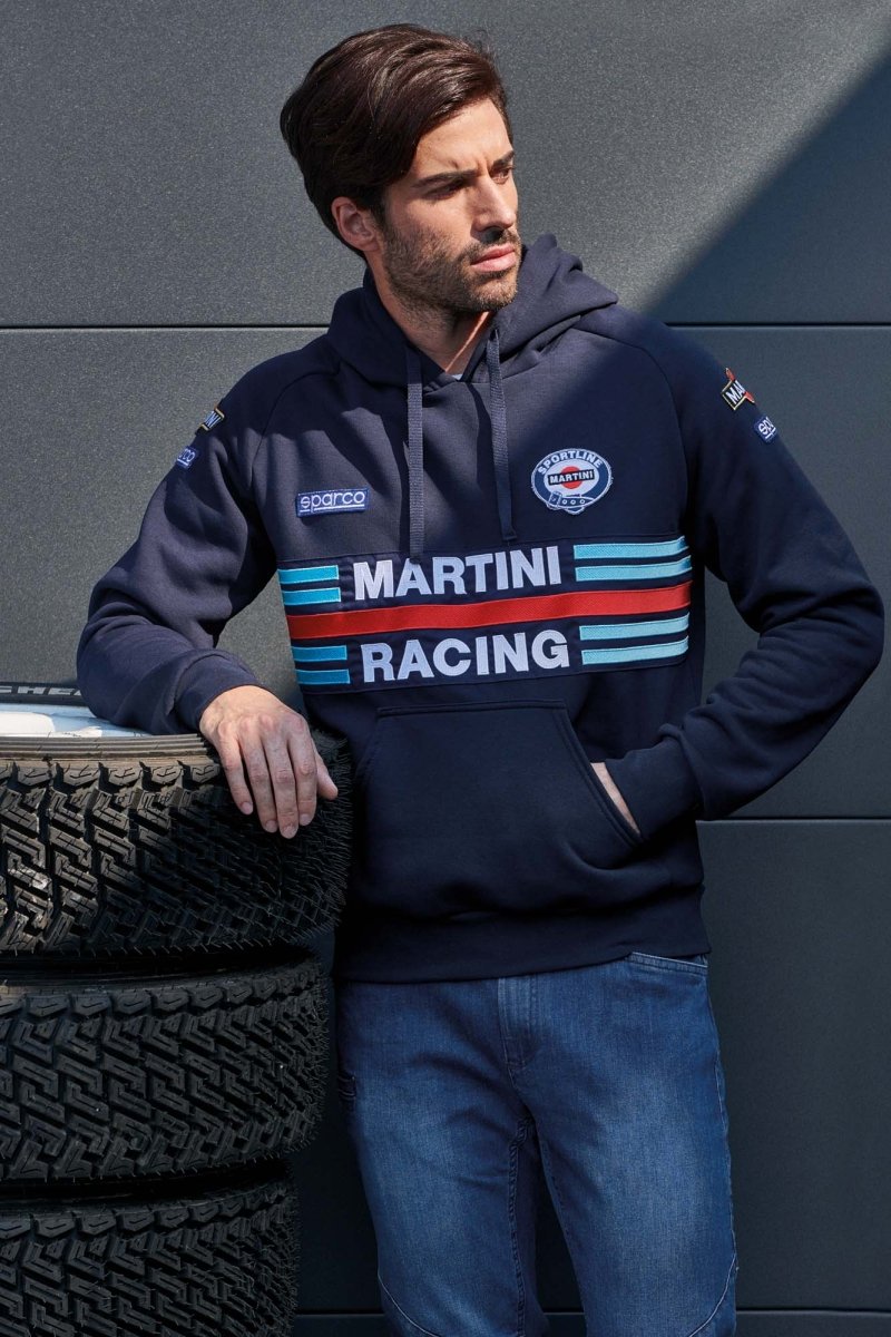 Sparco Martini Hooded Sweatshirt - FastLap Supply