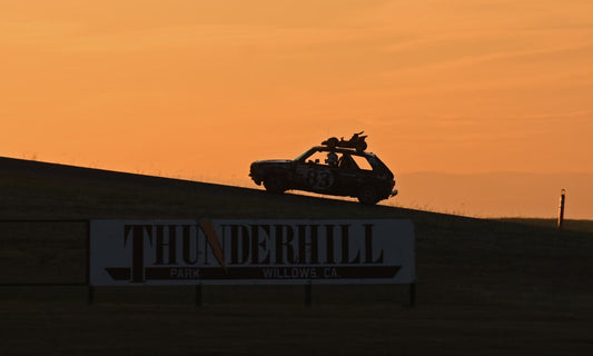 Sunrise at Thunderhill during the 25:01 endurance race
