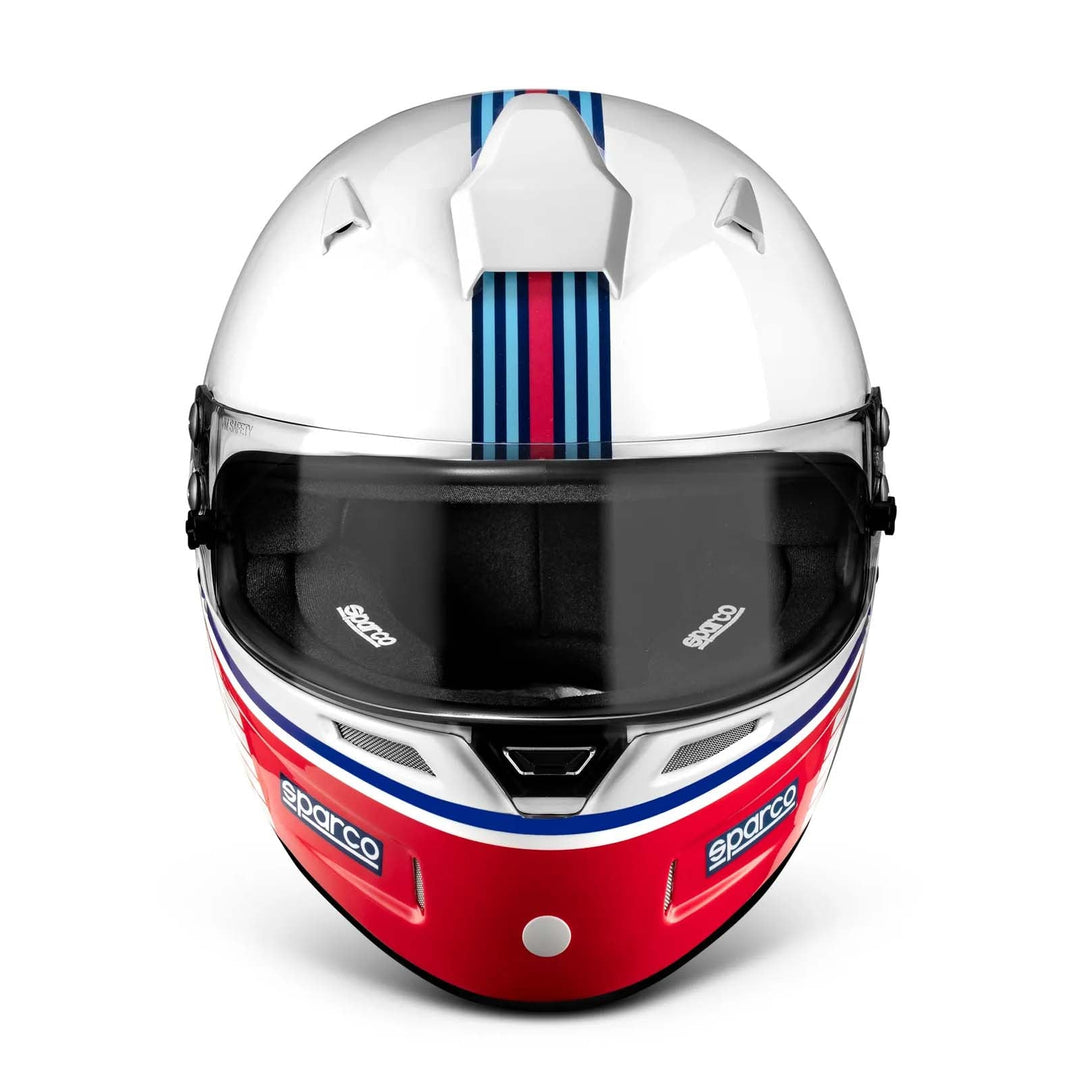 Sparco Martini Stripes RF-5W Racing Helmet - SA2020