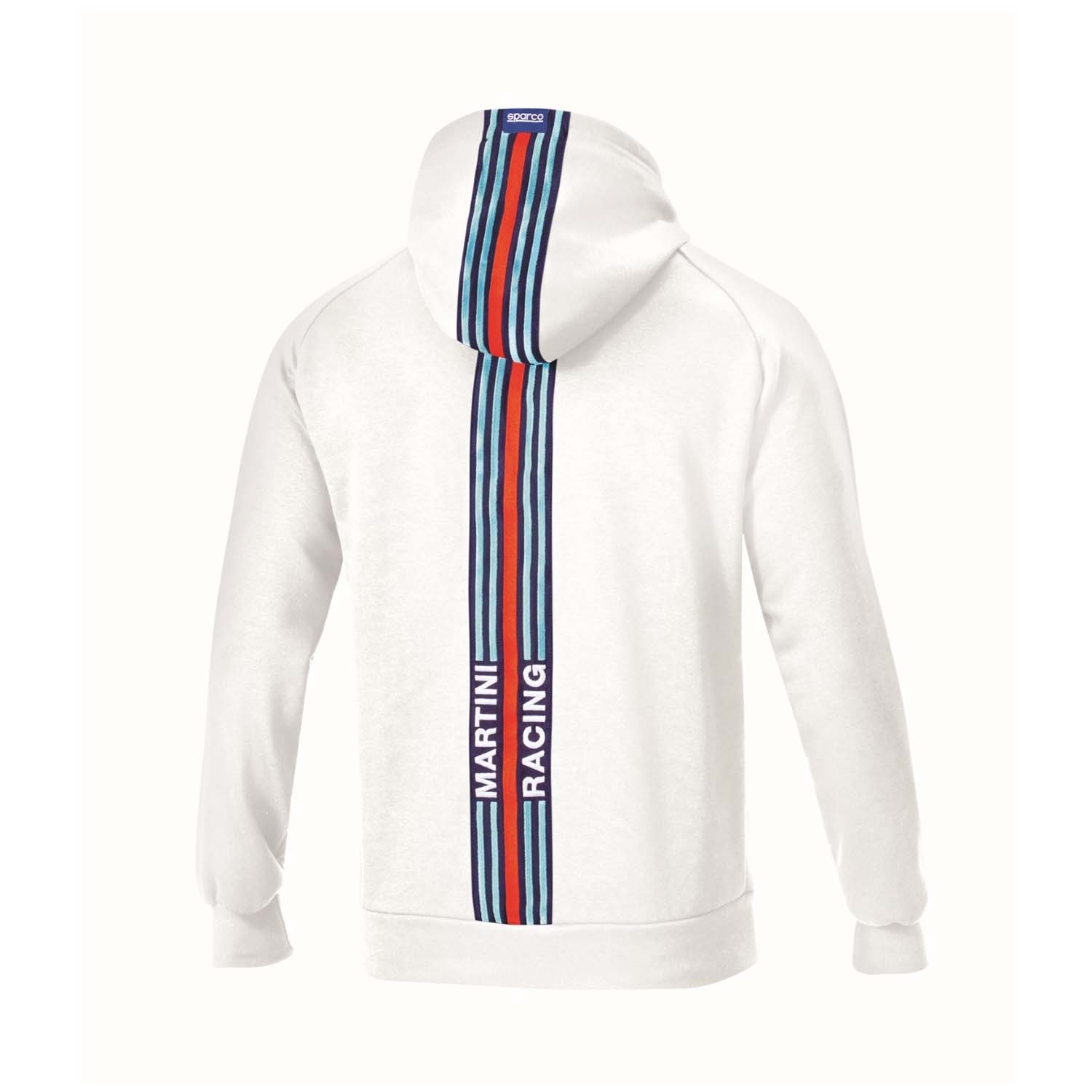 Sparco Martini Big Stripes Hooded Sweatshirt