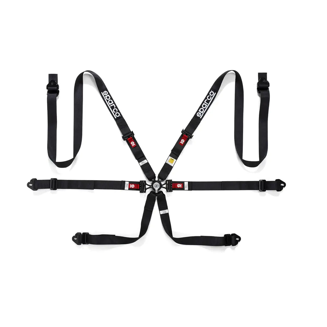 Sparco Comp H-2 Endurance Aluminum Racing Harness - FIA 8853-2016