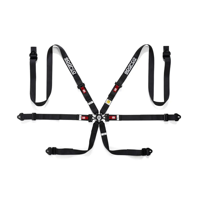 Sparco Comp H-2 Endurance Aluminum Racing Harness - FIA 8853-2016