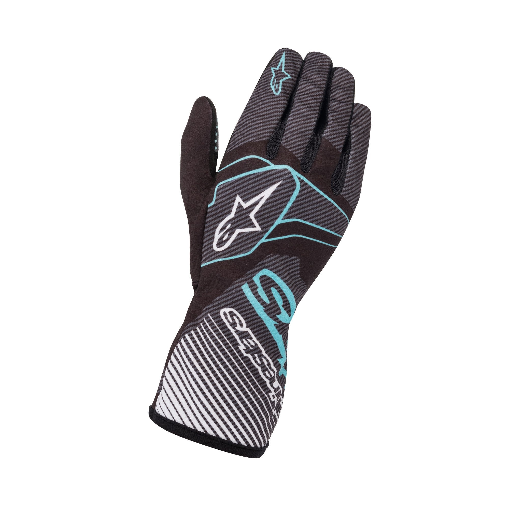 Alpinestars Tech-1 K Race S v2 Youth Karting Gloves - Carbon