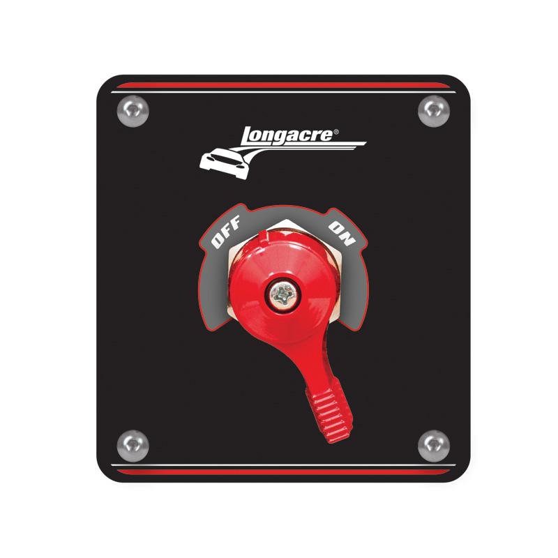 Longacre 2-Post Battery Cutoff Switch With Panel