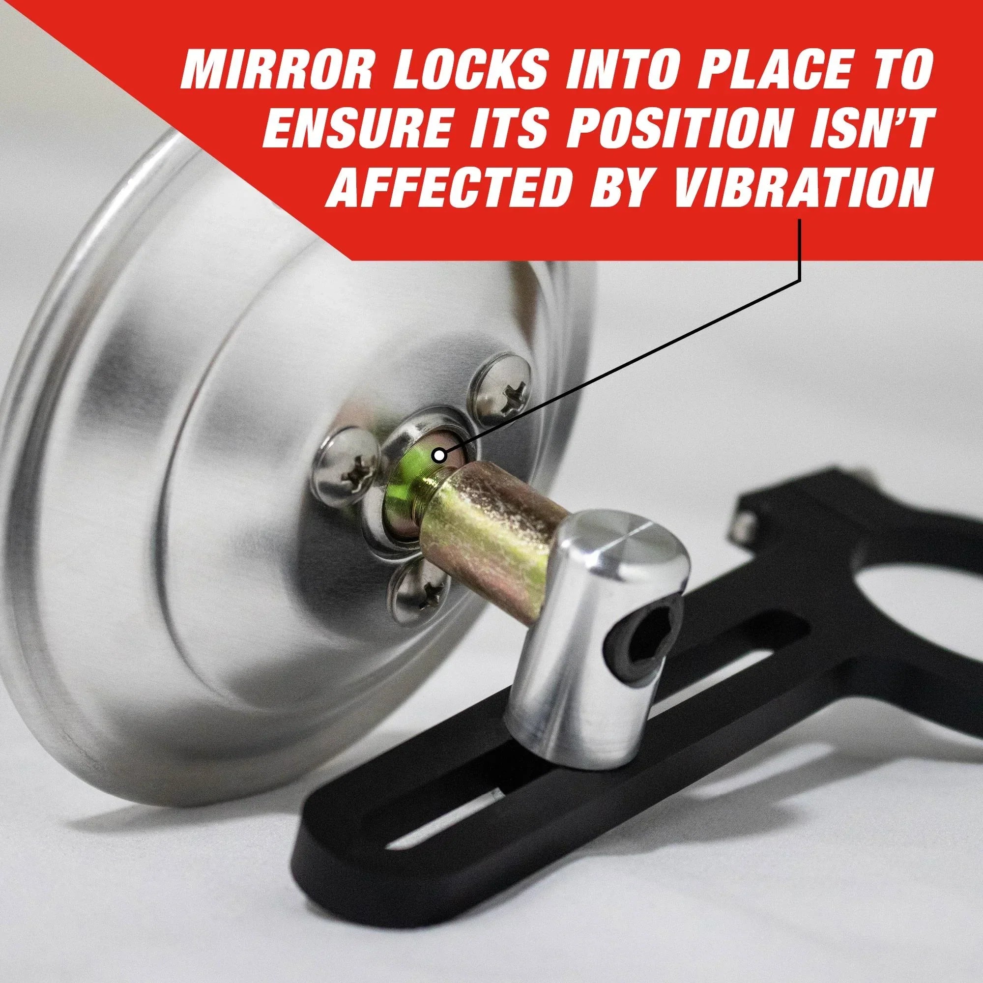 Longacre Spot Mirror - Fits 1.75" Bar