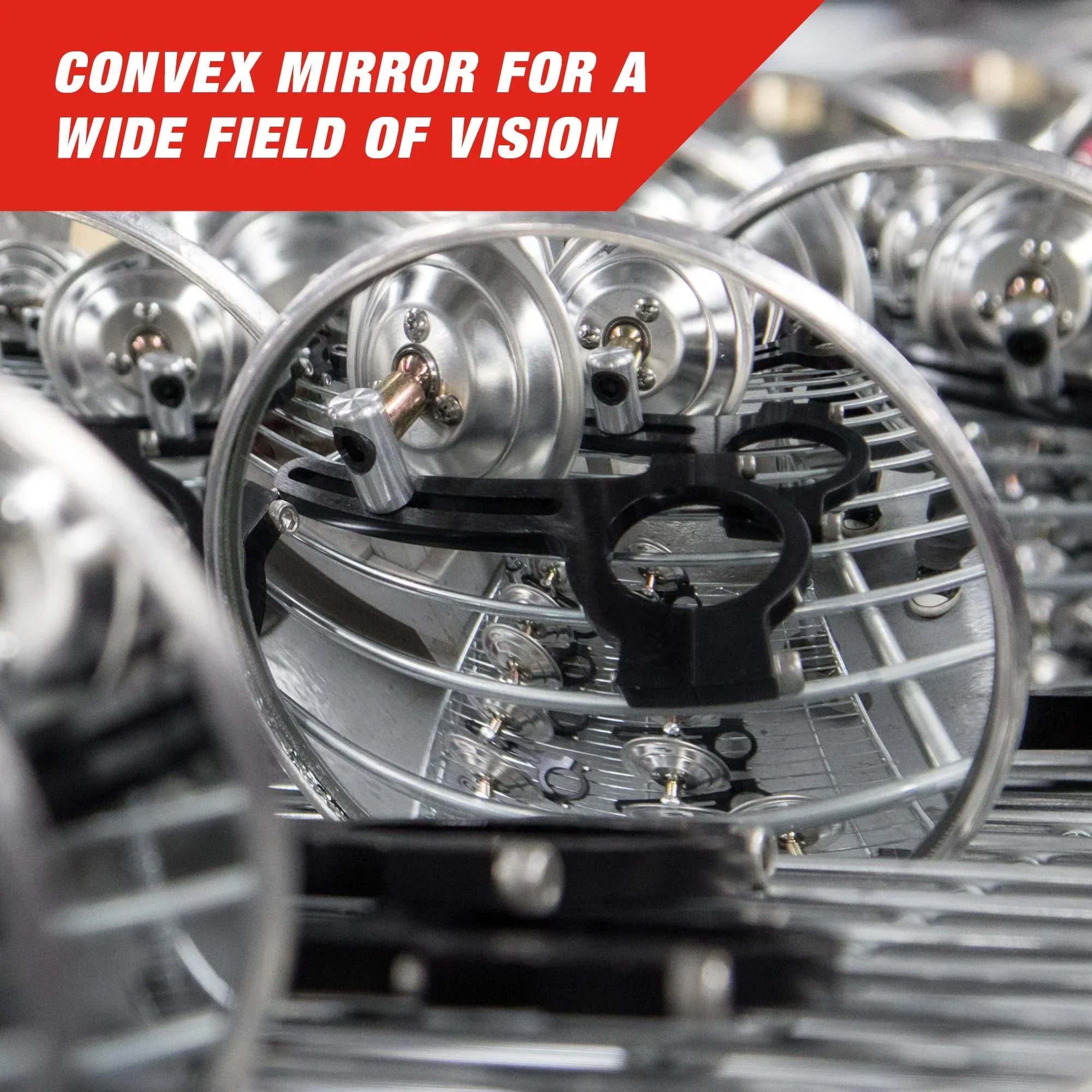 Longacre Spot Mirror - Fits 1.75" Bar