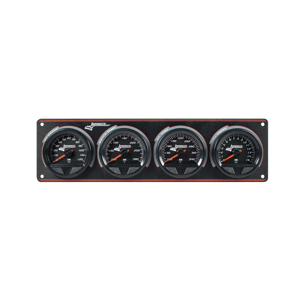 Longacre SMi Elite Waterproof 4 Gauge Panel - OP/WT/OT/FP