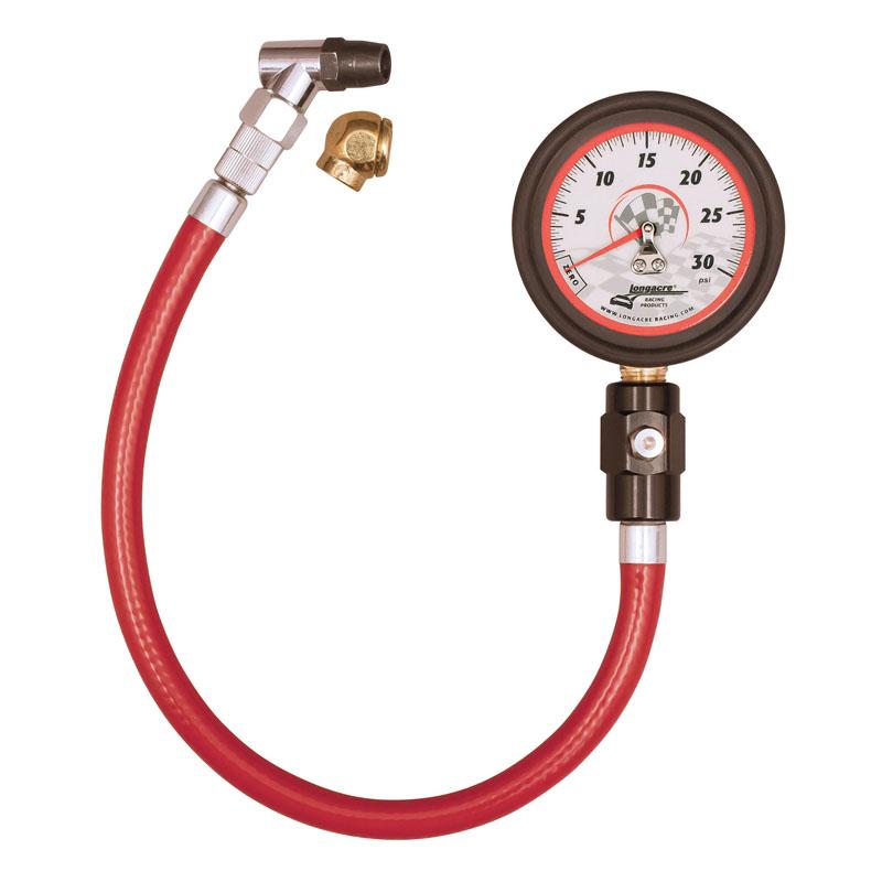 Longacre Deluxe Tire Gauge - 0-30 PSI