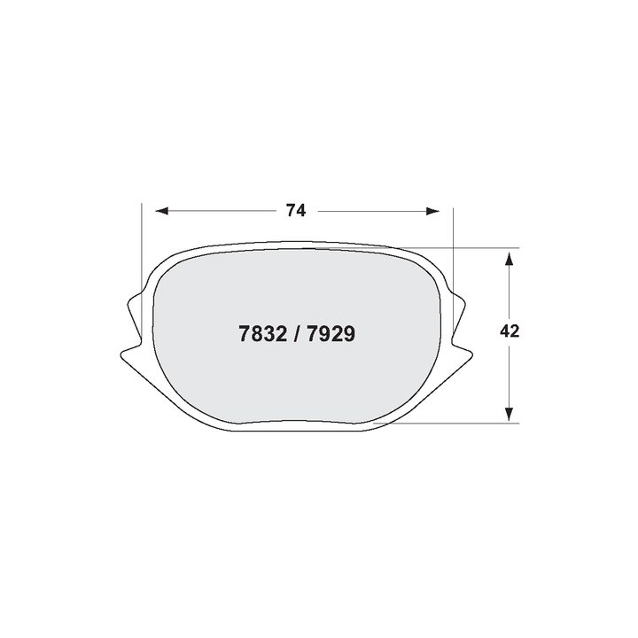 PFC ZR29 Caliper Brake Pads - 13-Compound - 7832.13.14.44