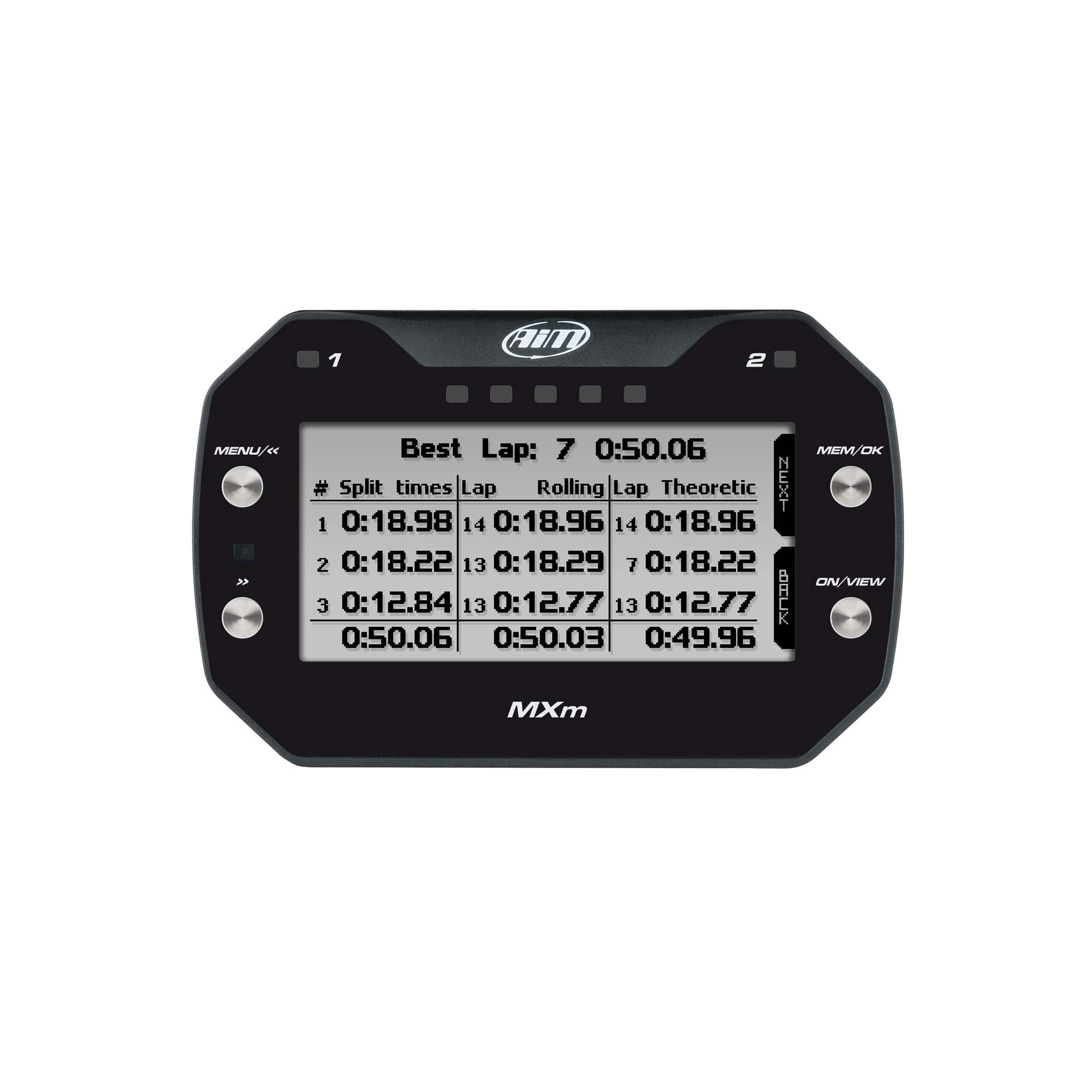 AIM MXm Compact Dash Data Logger