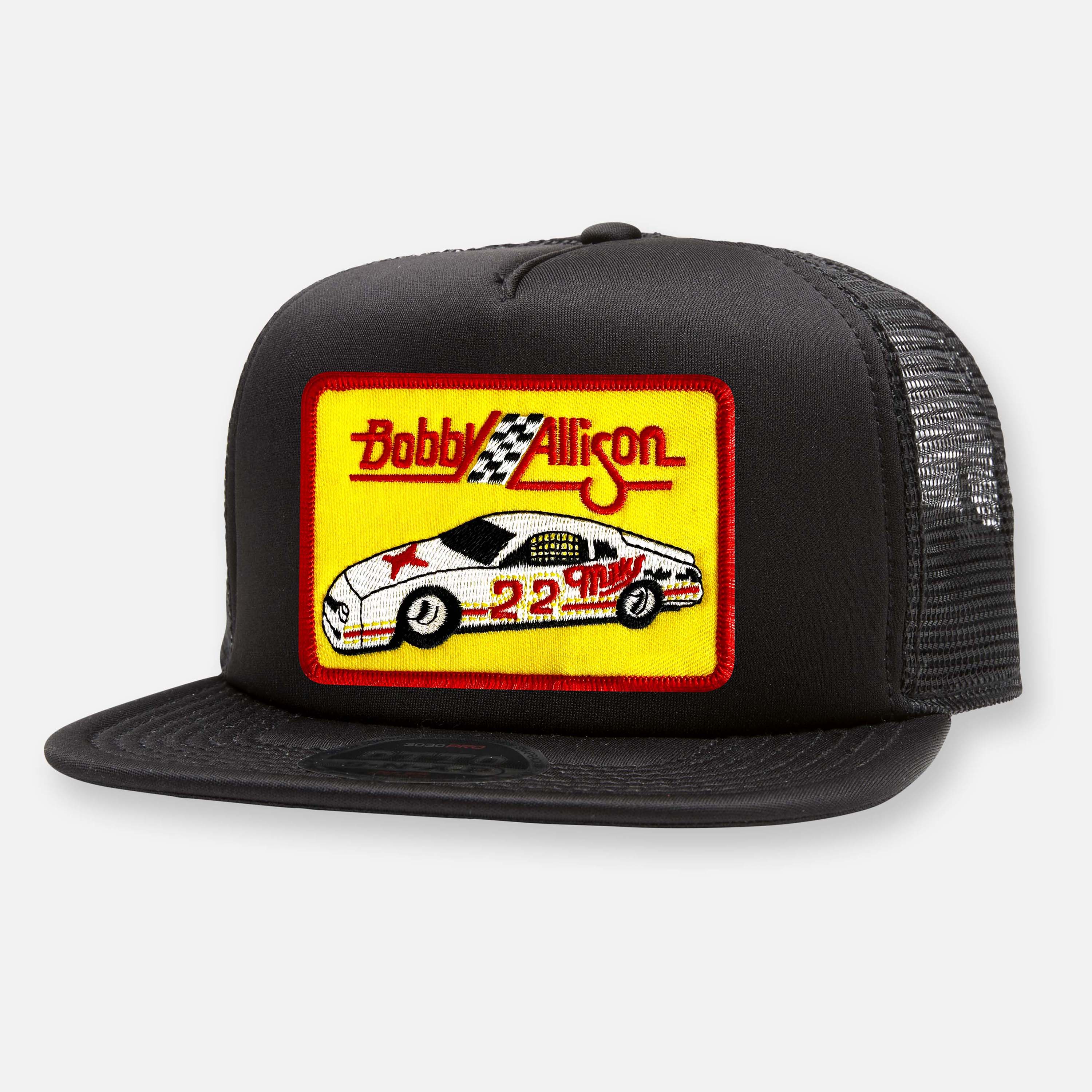 BOBBY ALLISON FLAT BILL PATCH HAT