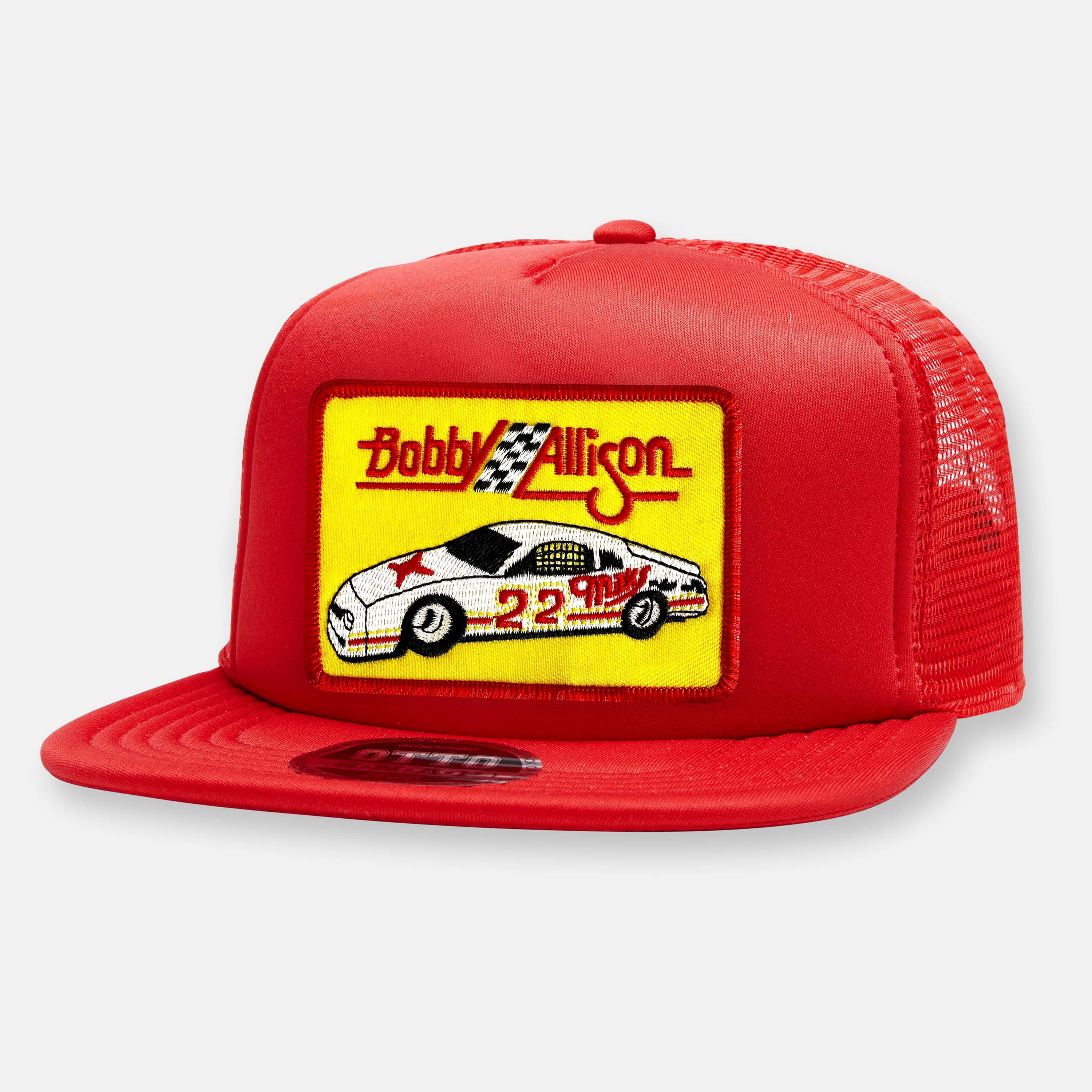 BOBBY ALLISON FLAT BILL PATCH HAT