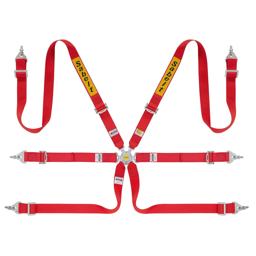 Sabelt GT/Rally Steel 2" Racing Harness - FIA 8853-2016