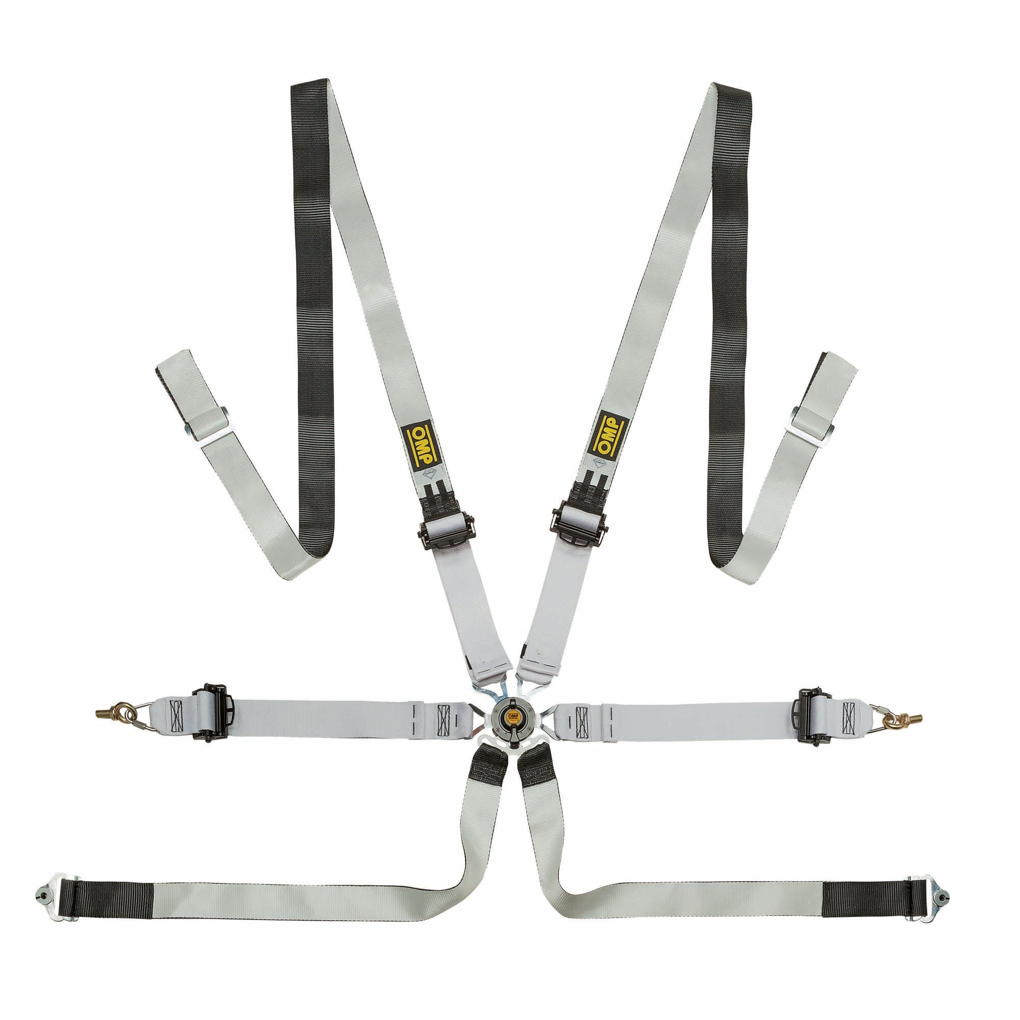OMP One-D Racing Harness - FIA 8853-2016, Pull-Up, Magnesium-Free