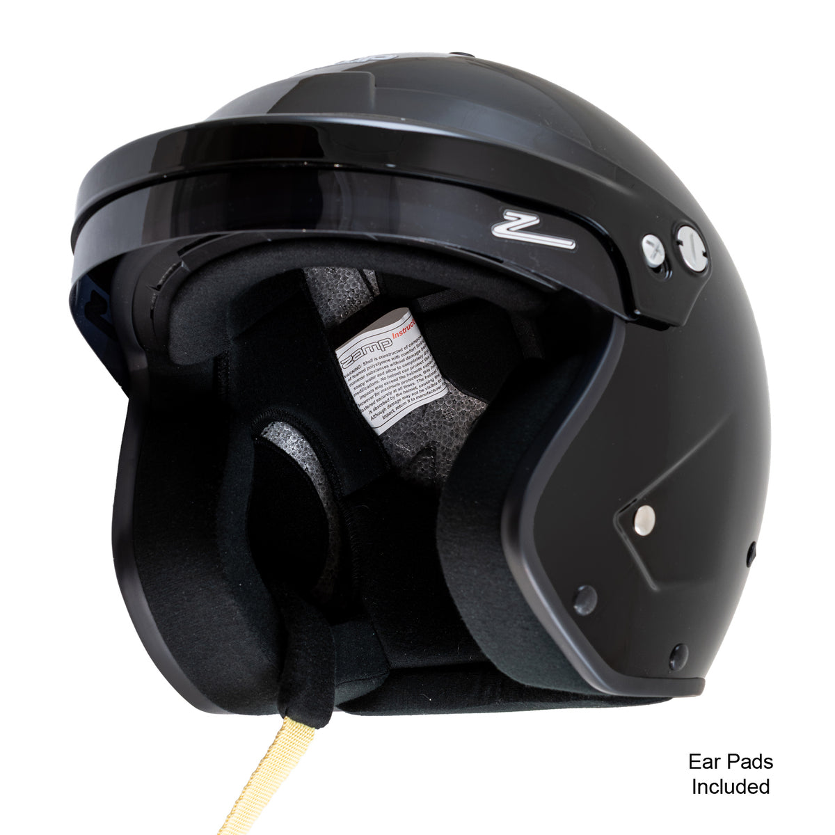Zamp RZ-19S Open Face Racing Helmet - SA2025