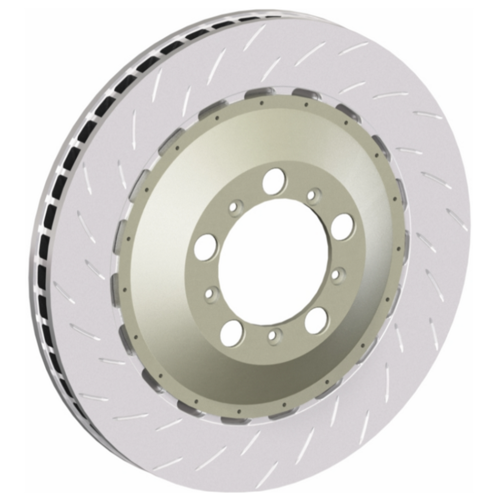 PFC Rear Slotted Rotor - Left - Porsche 992 GT3 Cup