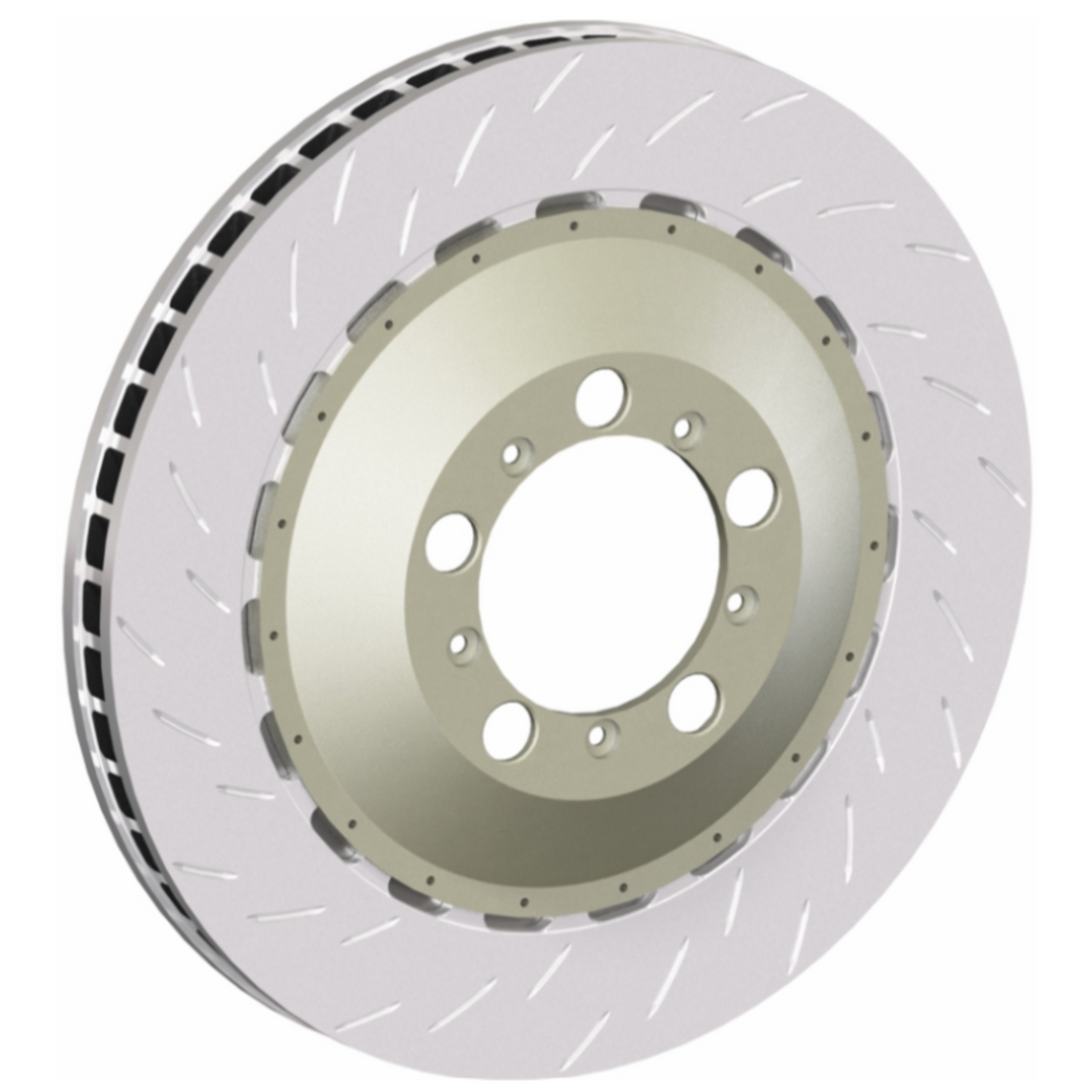 PFC Rear Slotted Rotor - Left - Porsche 992 GT3 Cup