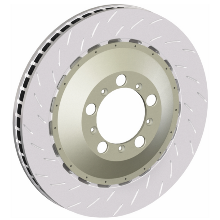 PFC Rear Slotted Rotor - Left - Porsche 992 GT3 Cup