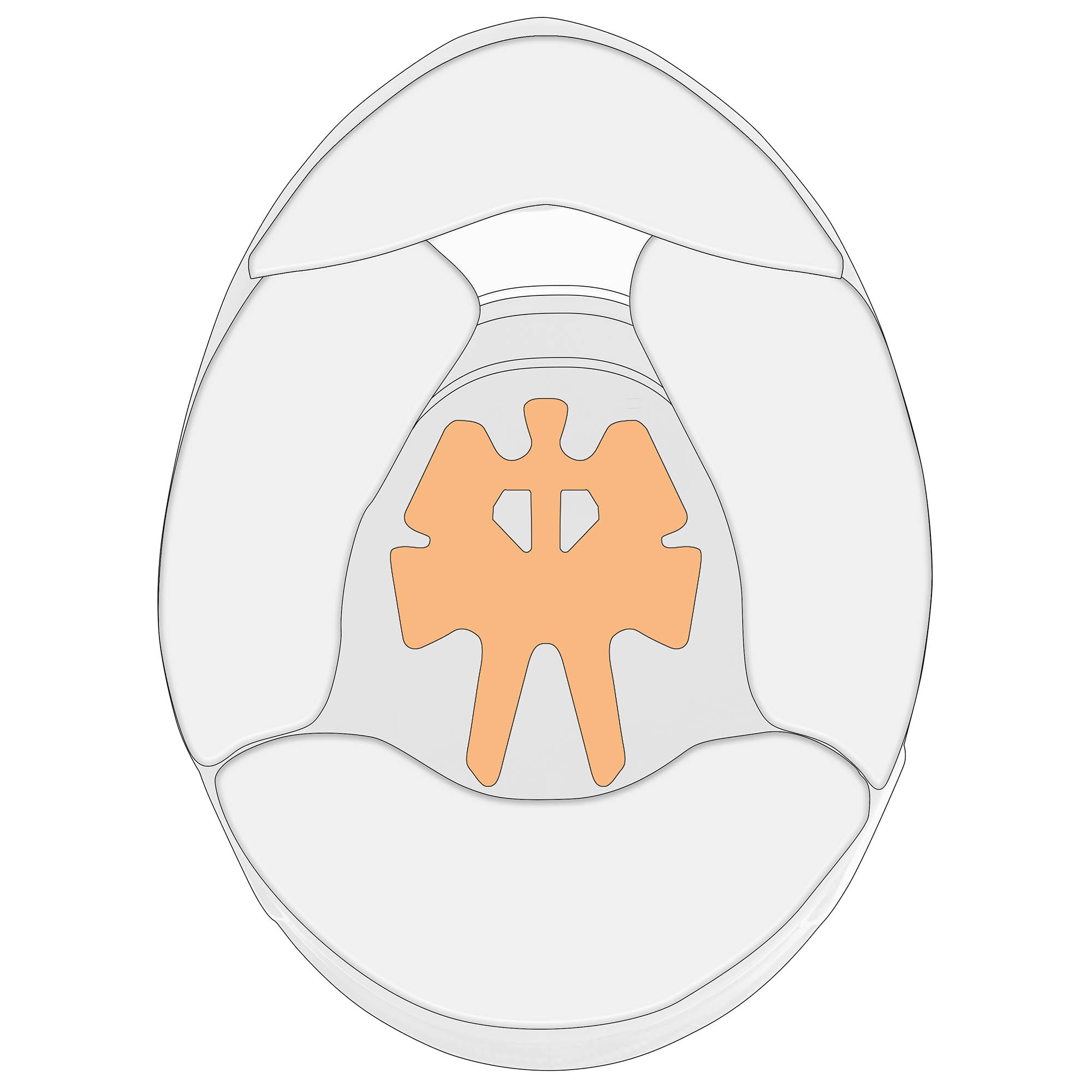 Schuberth Replacement Crown Pad