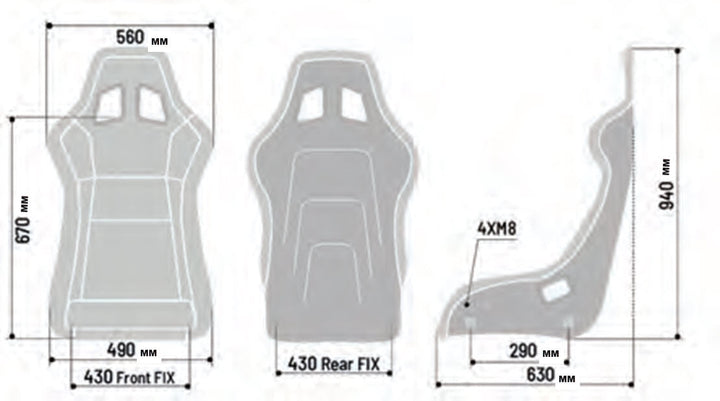 Sparco QRT Carbon Racing Seat