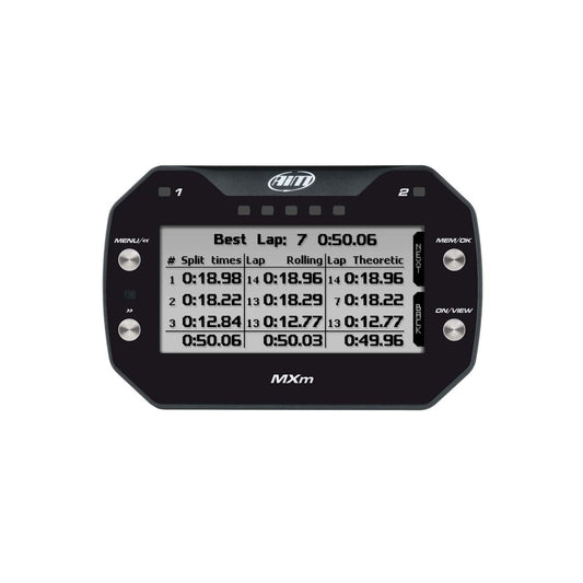 AIM MXm Compact Dash Data Logger - FastLap Supply