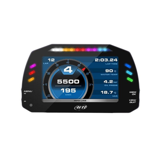 AIM MXS 1.3 Dash Data Logger - FastLap Supply