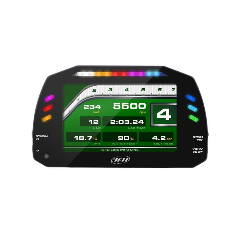 AIM MXS 1.3 Dash Data Logger - FastLap Supply