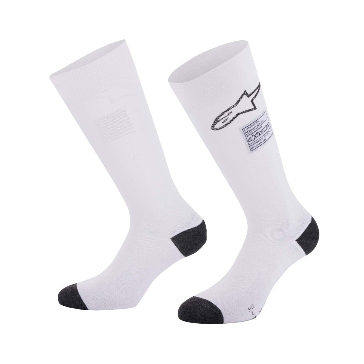 Alpinestars ZX v4 Fire Resistant Racing Socks - FIA 8856-2018 - FastLap Supply