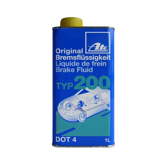 ATE Gold Type 200 High Performance Brake Fluid - 1L - FastLap Supply