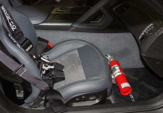 Brey Krause R-2171 Fire Extinguisher Mount - Chevrolet Corvette (C7) - FastLap Supply