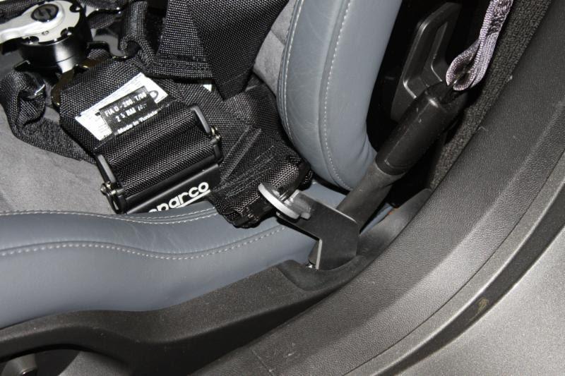 Brey Krause R-9160 Harness Mount - Lap Belt, Chevrolet Corvette (C7/C8) - FastLap Supply