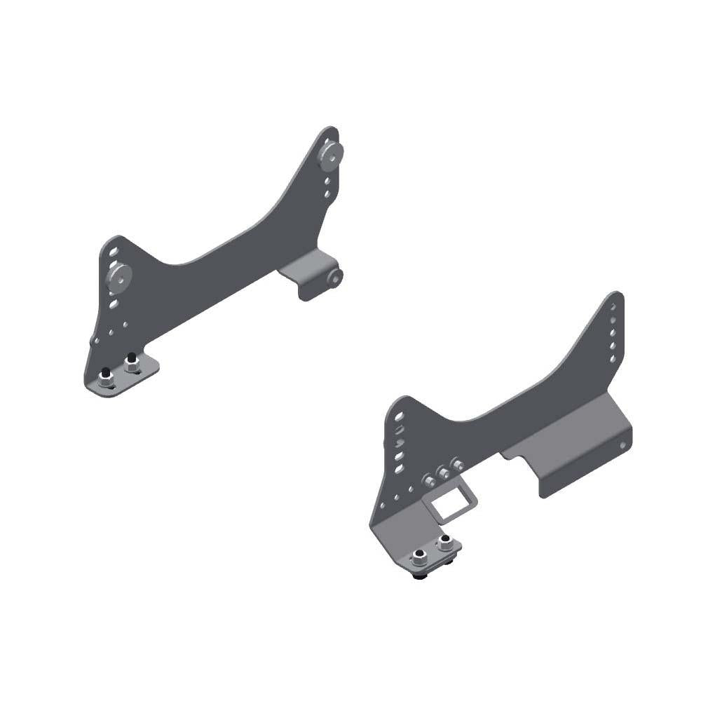 Brey Krause R-9220 Driver Seat Side Mount Adapter - BMW E46/E85/E86, Large Width - FastLap Supply