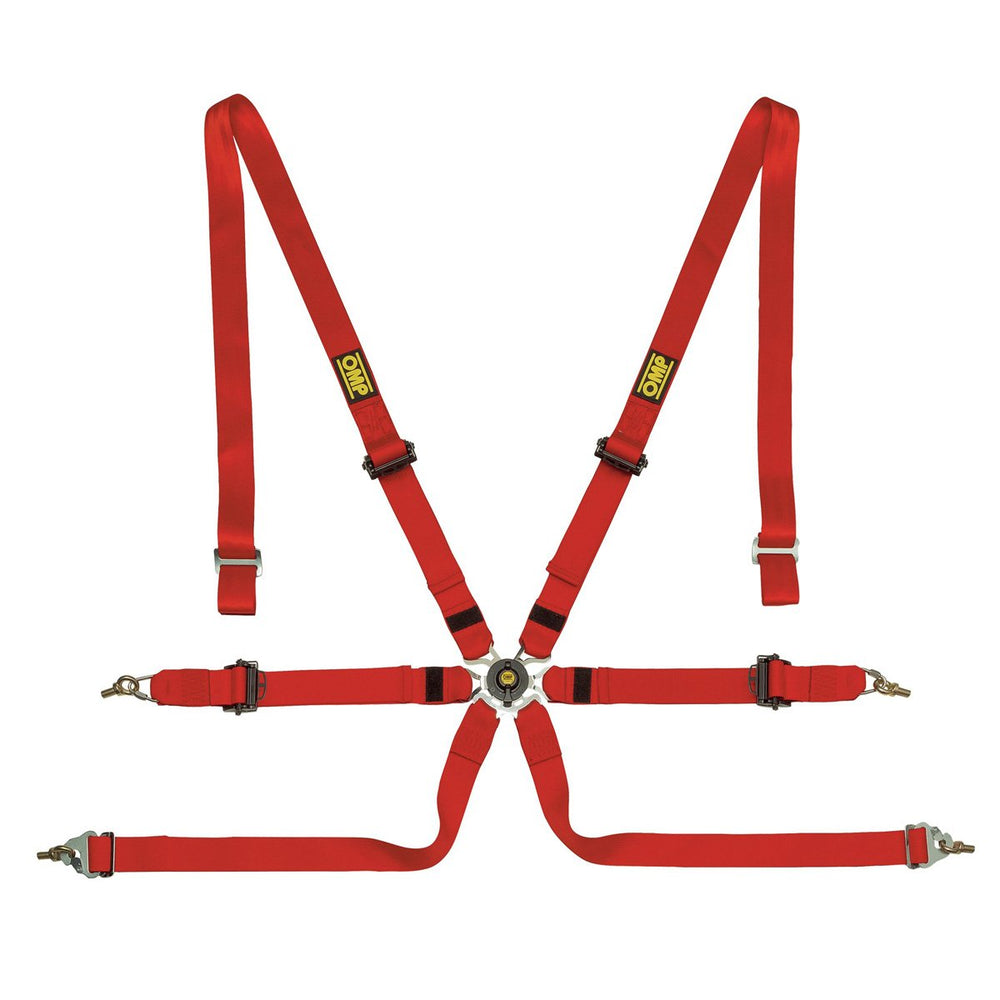 OMP One 2 Racing Harness - FIA 8853-2016, Pull-Up