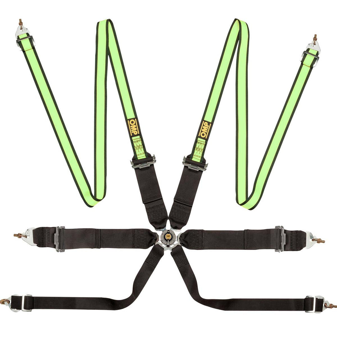 OMP First 3+2 Racing Harness - FIA 8853-2016