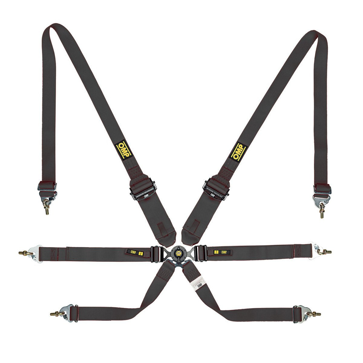OMP One 3+2 Endurance Racing Harness - FIA 8853-2016