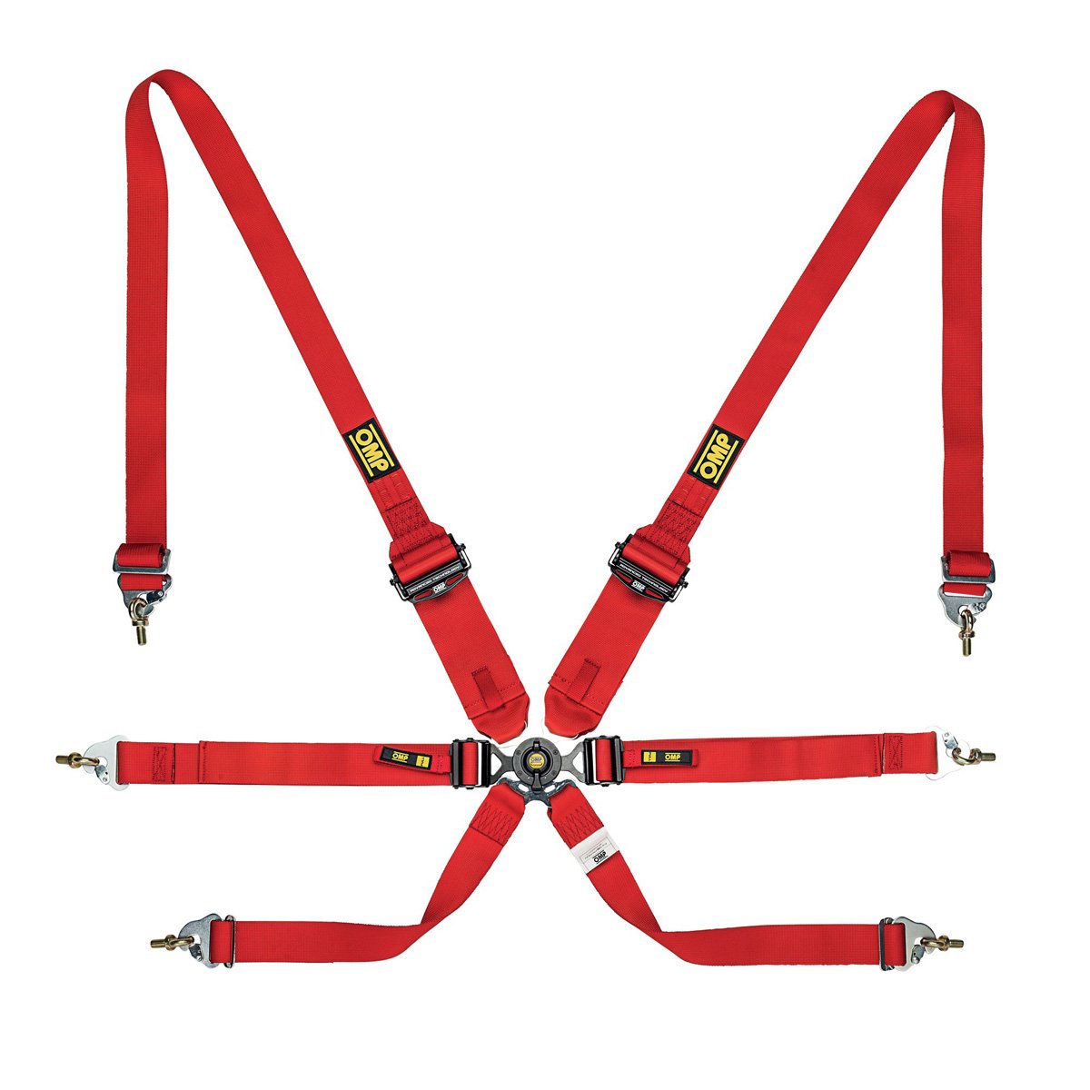 OMP One 3+2 Endurance Racing Harness - FIA 8853-2016