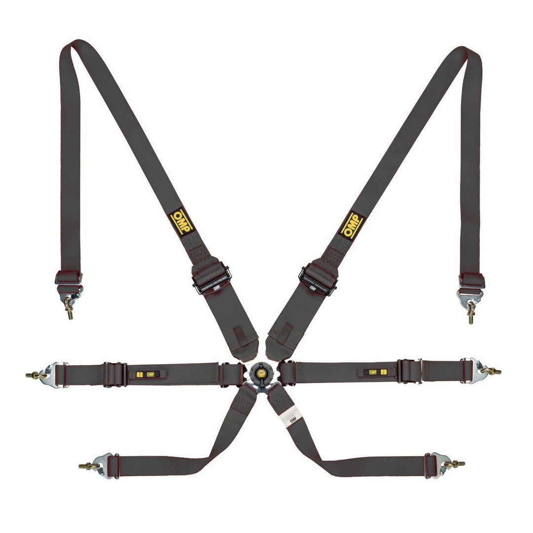 OMP One 3+2 Convertible Racing Harness - FIA 8853-2016