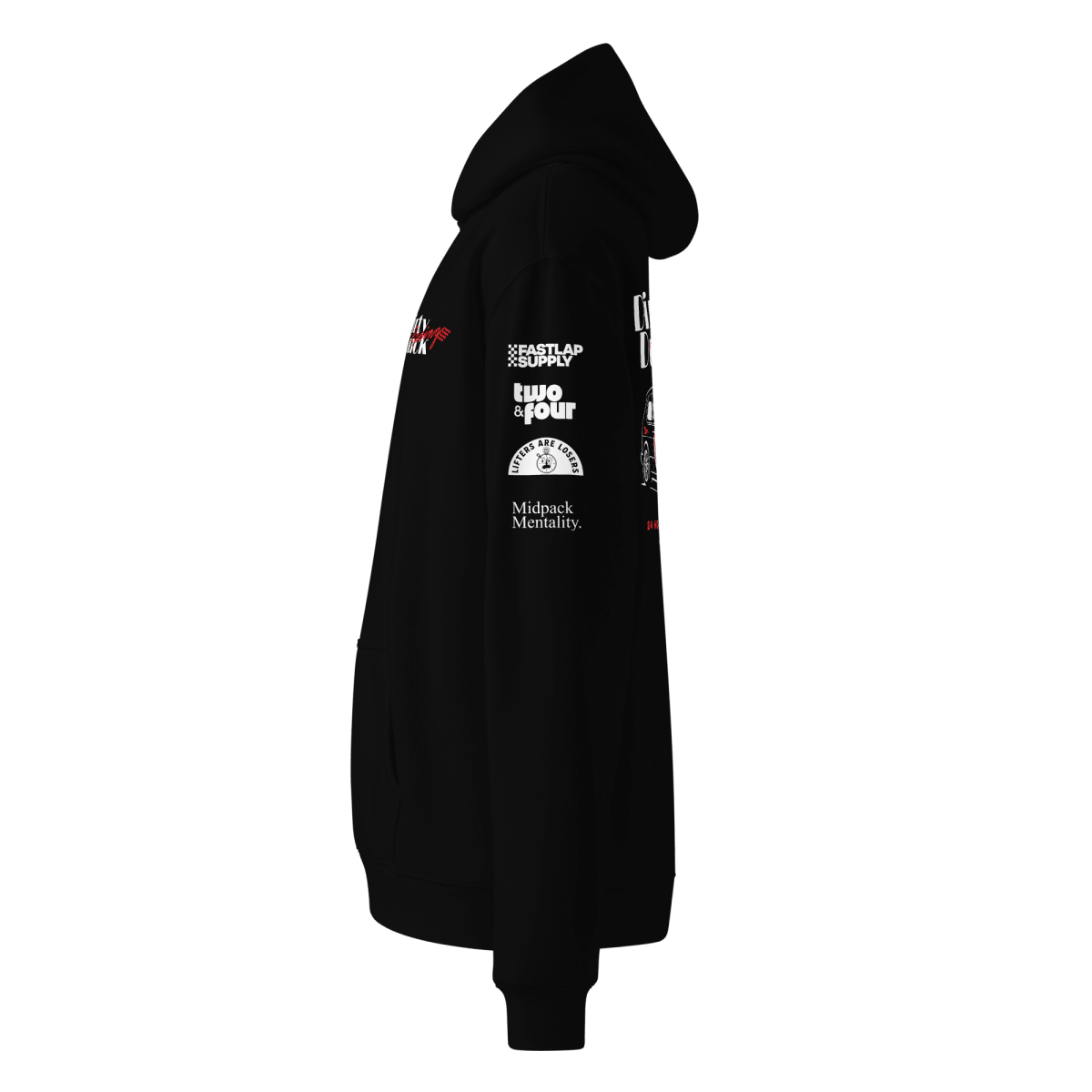 Dirty Duck Racing - Heavyweight Hoodie - FastLap Supply