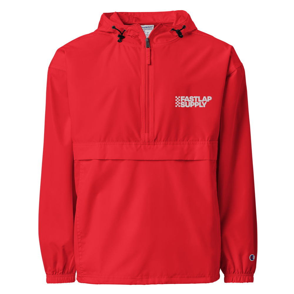 FastLap Supply - Embroidered Champion Packable Jacket