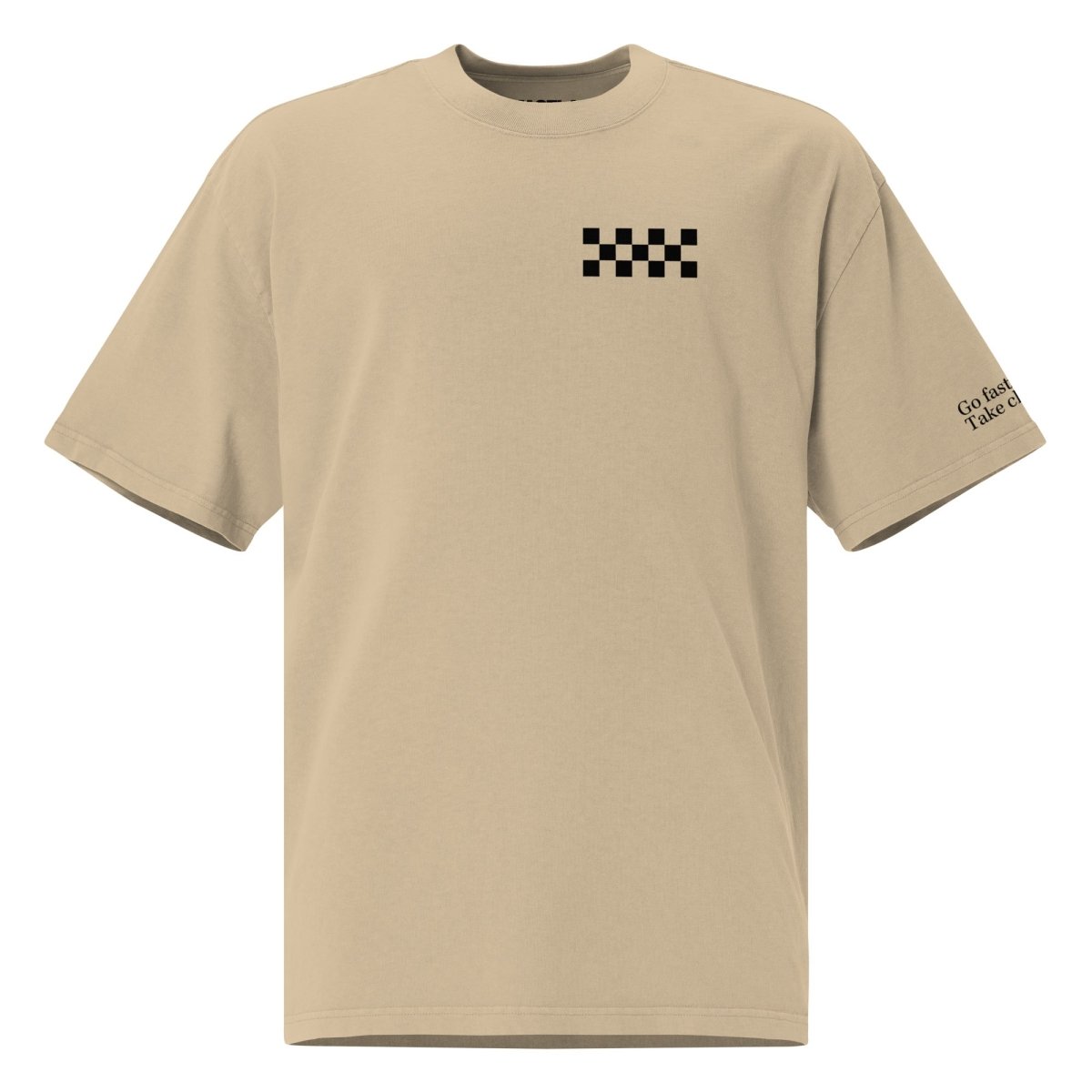FastLap Supply Checkers or Wreckers - oversized faded t-shirt - FastLap Supply