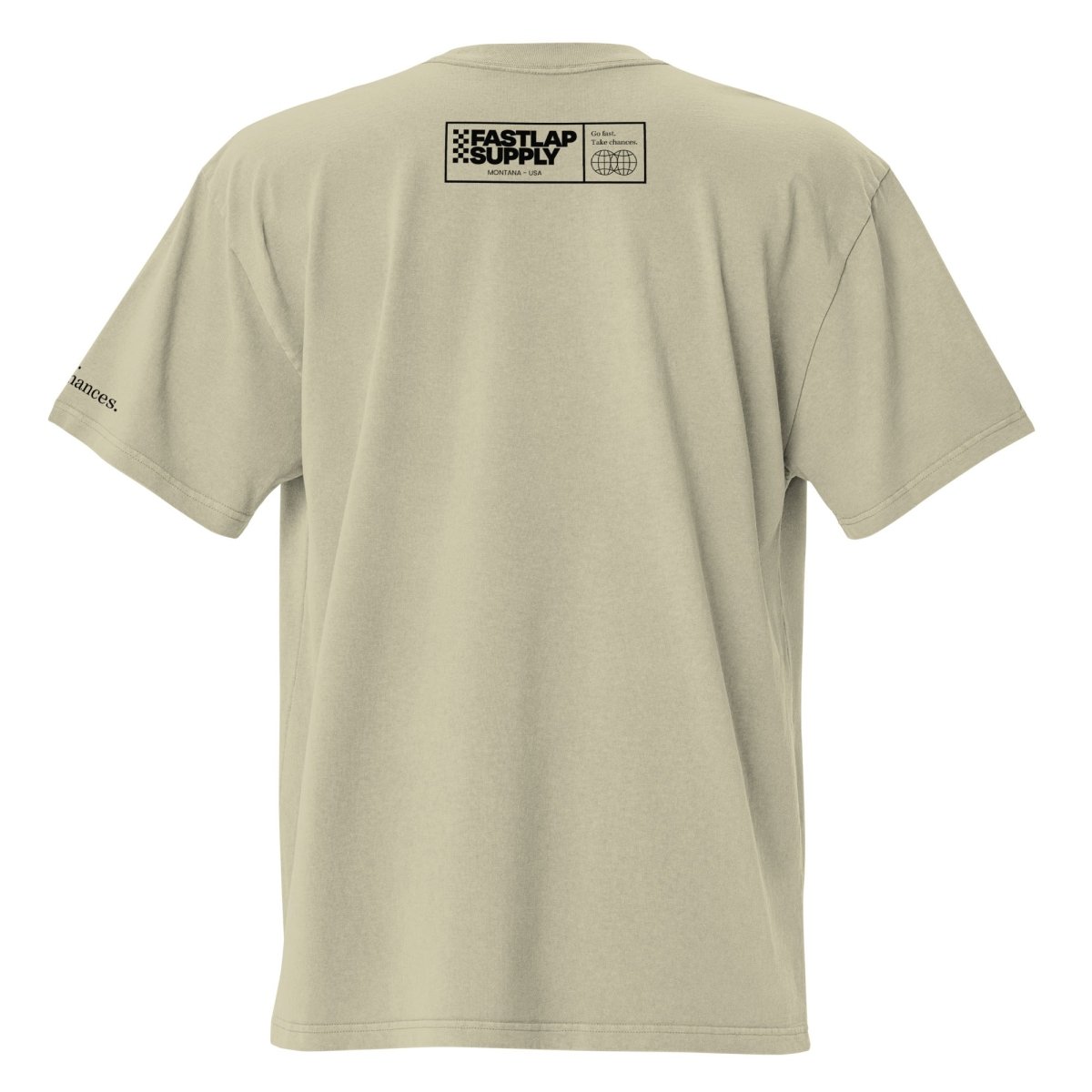 FastLap Supply Checkers or Wreckers - oversized faded t-shirt - FastLap Supply