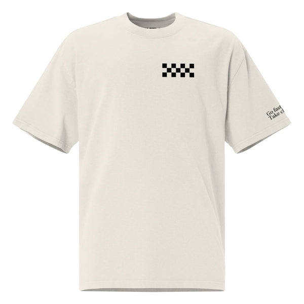 FastLap Supply Checkers or Wreckers - oversized faded t-shirt
