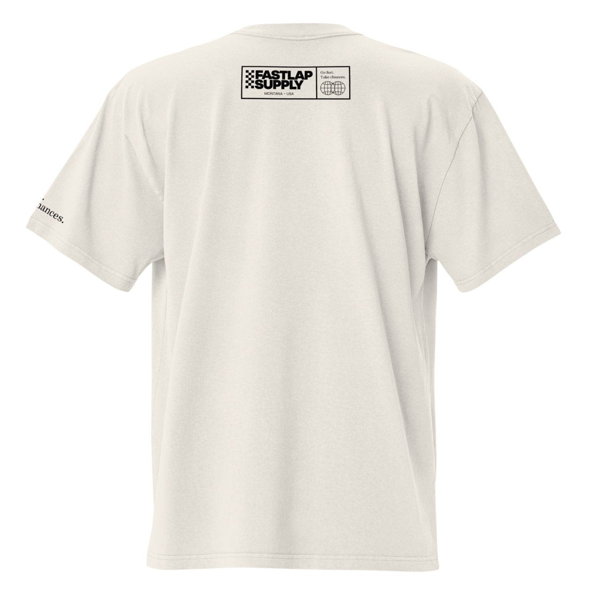 FastLap Supply Checkers or Wreckers - oversized faded t-shirt - FastLap Supply