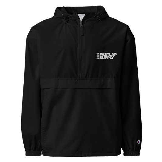 FastLap Supply - Embroidered Champion Packable Jacket - FastLap Supply